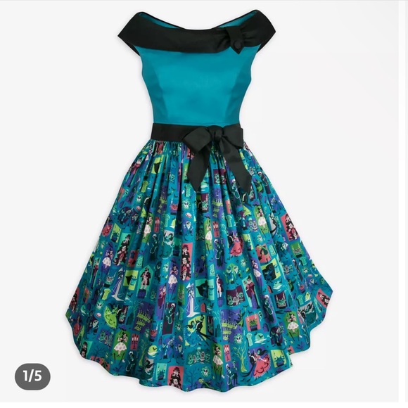 EUC Disney Parks Haunted Mansion Dress - Picture 3 of 9